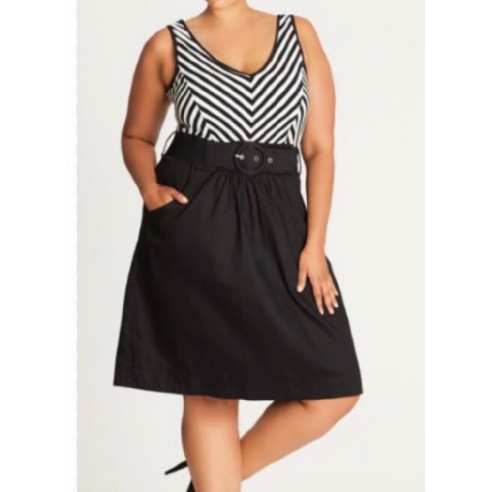 City Chic Dress Ahoy Size XL 22